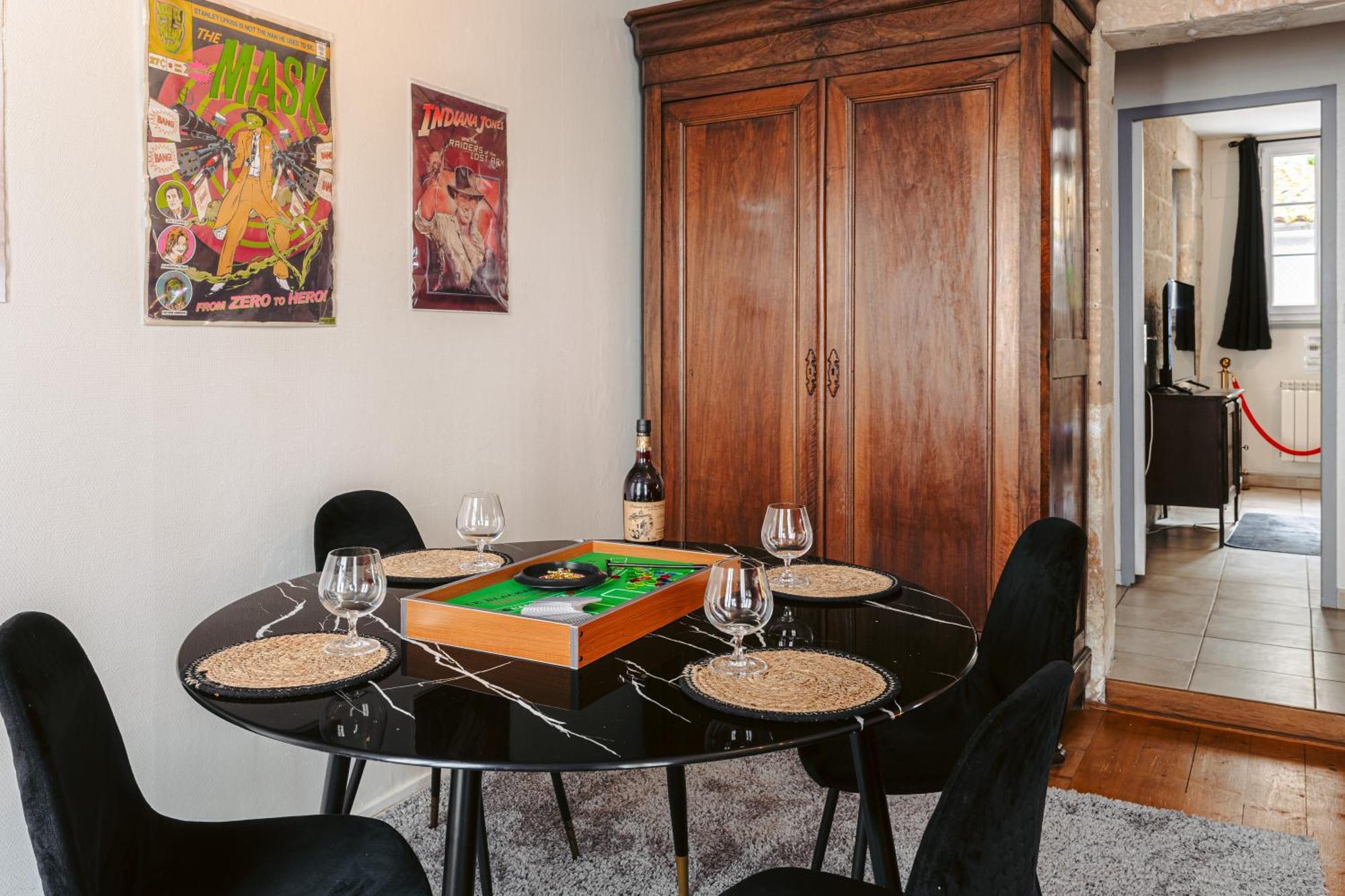 Olympia - Terrasse - Parking Gratuit - Centre Ville - Rez De Chaussee - Fibre Tv 4K 桑特 外观 照片